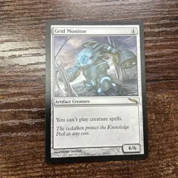GRID MONITOR Mirrodin MTG Magic the Gathering NM - Image 1