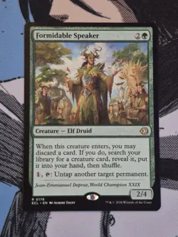 MTG Normal Formidable Speaker R Lorwyn Eclipsed 176 NM - Image 1