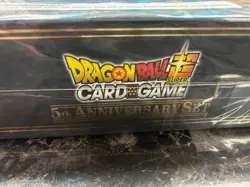 Dragon Ball Z Super Card Game - 5th Anniversary Set Mint condition Sealed Set - Image 4