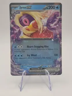 Jynx ex - 124/165 Double Rare Scarlet & Violet English 151 Pokemon TCG NM - Image 1