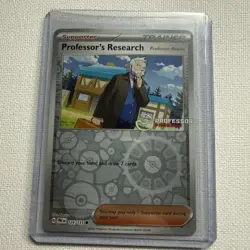 Professor's Research Rowan 124/131 - Pokemon TCG Professor Program Promo 2025 - Image 1
