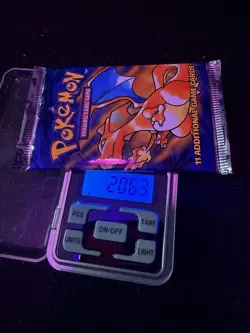 1999 Pokemon Base Set Pack CHARIZARD ART! Factory Sealed HEAVYUU 20.64gr Get It! - Image 5