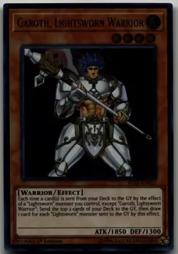 Garoth, Lightsworn Warrior Ultra Rare Battles of Legend: Light's Revenge BLLR-EN - Image 1