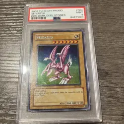 PSA 9 Mint - Seiyaryu DDS-004 2002 Dark Duel Stories GBI Game Promo Card YuGiOh - Image 1
