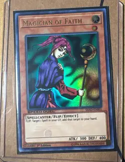 Yugioh Magician Of Faith Speed Duel: Attack From The Deep Ultra Rare SBAD-EN001 - Image 1