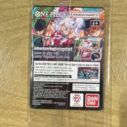 Bandai One Piece CCG Monkey.D.Luffy Rutgers Basketball US Voyage Promo Holo - Image 2