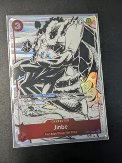 Jinbe Gift Collection 2023 ST01-005 Alt Art Holo Foil Rare One Piece Card - Image 1