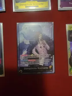 One Piece Tcg Purple/Yellow Alt Art Donquixote Rosinante Deck + Alt Art DON - Image 1