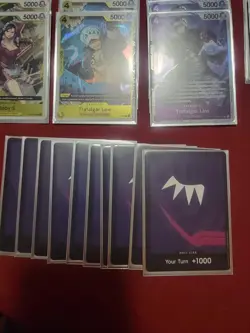One Piece Tcg Purple/Yellow Alt Art Donquixote Rosinante Deck + Alt Art DON - Image 3