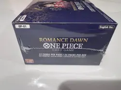 Brand New One Piece Romance Dawn OP-01 ENGLISH Booster Box Sealed White Bottom 811039038205 - Image 4
