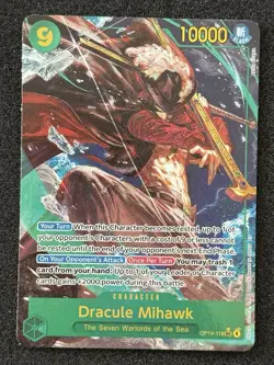 Dracule Mihawk - OP14-119 (SEC ALT Art) OP14-119 The Azure Sea - ONE PIECE - Image 1