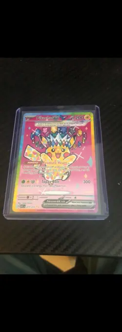 Pokemon Pikachu EX SIR 277/217 Ascended Heroes English - Pack Fresh - NM - Image 2