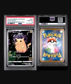 ⚡PSA 10 2021 Pokemon Japanese 25th Anniversary Collection Full Art Pikachu⚡ - Image 3