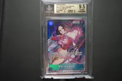 2024 Boa Hancock OP07-051 Alternate Art Japanese One Piece Card bgs 9.5 - Image 1