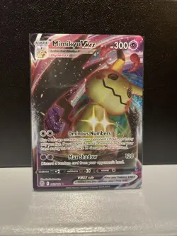 Mimikyu VMAX 069/172 Brilliant Stars Ultra Rare Full Art Pokemon Card * New * - Image 1