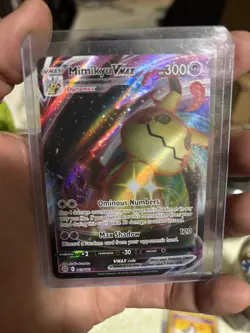 🔹Mimikyu VMAX 069/172 Ultra Rare Full Art🔹Brilliant Stars Pokemon TCG Card - Image 1