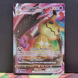 Mimikyu VMAX 069/172 Brilliant Stars Ultra Rare Full Art Pokemon - Image 1
