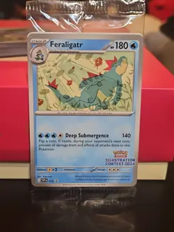 Pokemon TCG Illustration Contest 2024 Promo Cards SEALED (All 3 Promos) Pikachu - Image 1