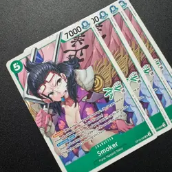 4x Smoker OP10-030 SR - One Piece TCG English Playset Learn Together Zoro - Image 4