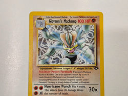 Giovanni's Machamp - 6/132 (Gym Challenge - Holo) 2000 Wizards of the Coast LPNM - Image 3