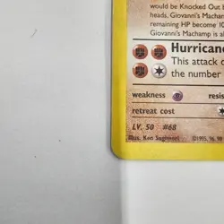 Giovanni's Machamp 6/132 Gym Challenge 2000 Pokemon TCG Holo rare - Image 5