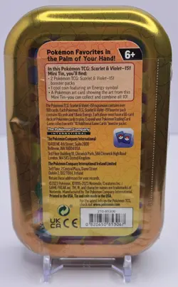Pokemon TCG: Scarlet & Violet 151 Mini Tin (Meowth & Hitmonchan) New Sealed - Image 2
