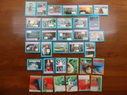 Lot of 33 Different Supergirl Trading Cards 1984 Excellent Condition - Image 1
