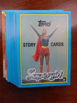 Lot of 33 Different Supergirl Trading Cards 1984 Excellent Condition - Image 3