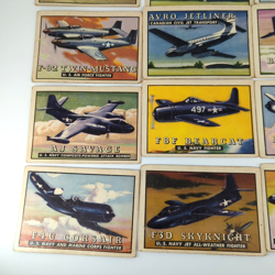 "Friend or Foe" trading card Lot of 23 cards Topps 1952 Wings good condition - Image 2