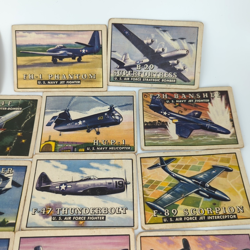 "Friend or Foe" trading card Lot of 23 cards Topps 1952 Wings good condition - Image 4