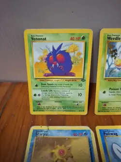 Base Set Pokemon Cards Lot Of 10 Used But Good Condition See Pics - Image 2