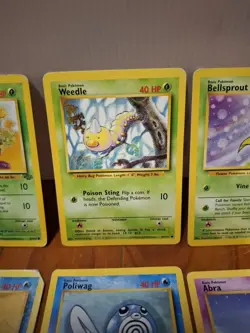 Base Set Pokemon Cards Lot Of 10 Used But Good Condition See Pics - Image 3