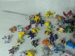 AS IS - NO RETURNS Lot of Pokemon Mini Mostly R/L.W RL Figure - Poor Shape Cards - Image 4