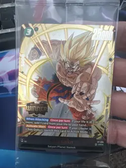 Dragon Ball Son Goku FP-034 Promo Card Event Winner Tournament Sealed - Image 4