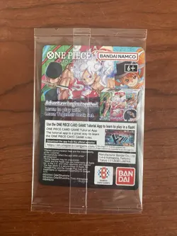 One Piece Monkey.D.Luffy College Basketball US Voyage Promo Card Luffy Rutgers - Image 2