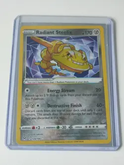 Pokemon TCG - SWSH Lost Origin - Radiant Steelix 124/196 - N/M Pokemon Card - Image 1