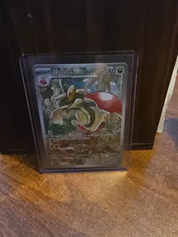 Pokemon TCG Flapple Illustration Rare Card 210/191 SV08 Surging Sparks Holo - Image 1