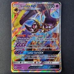 Lunala GX 66/149 - Sun & Moon Base Set - Ultra Rare - Pokemon TCG Card English - Image 1