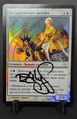 Auriok Salvagers Fifth Dawn French MP Signed Randy Gallegos MTG - Image 1