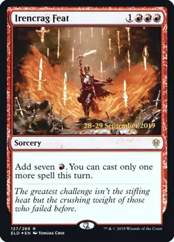 Irencrag Feat [Throne of Eldraine Prerelease Promos] - Image 1