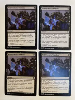 4x Mtg Amonkhet Supernatural Stamina NM Magic Karte Magic The Gathering - Image 1