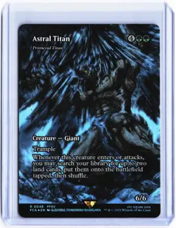 Astral Titan - Primeval Titan (Showcase) R FINAL FANTASY: Through the Ages 48 NM - Image 1