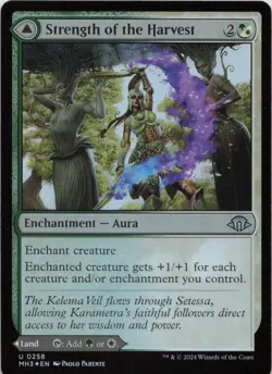 Strength of the Harvest - FOIL - U Modern Horizons 3 258 - MTG - Image 1