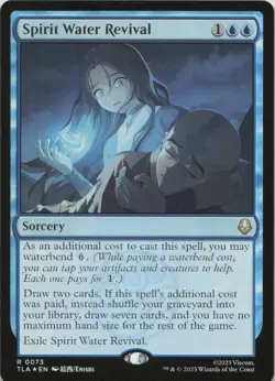Spirit Water Revival - FOIL - R Avatar: The Last Airbender 73 - MTG - Image 1
