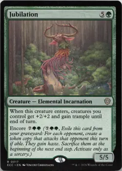 Jubilation R Commander: Lorwyn Eclipsed 17 NM MTG - Image 1