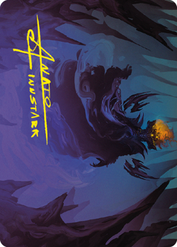 Sauron, the Necromancer Art Card (Gold-Stamped Signature) The Lord of the Rings: - Image 1