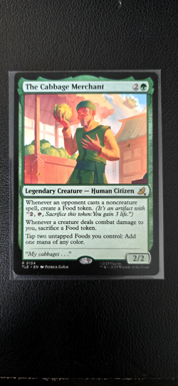 MTG: Avatar the Last Airbender Eternal TLE - 0134 The Cabbage Merchant (Nonfoil) - Image 1