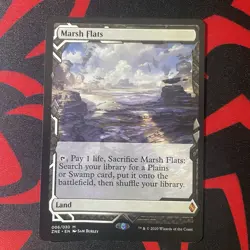Marsh Flats Zendikar Rising 006/030 **Creased** - Image 1
