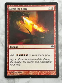 Seething Song Duel Decks Knights Dragons - MTG Magic the Gathering - NM - Image 1