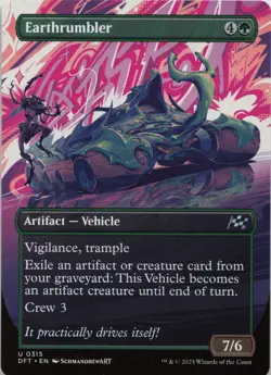 Earthrumbler (Borderless) U Aetherdrift 315 LP-NM - Image 1